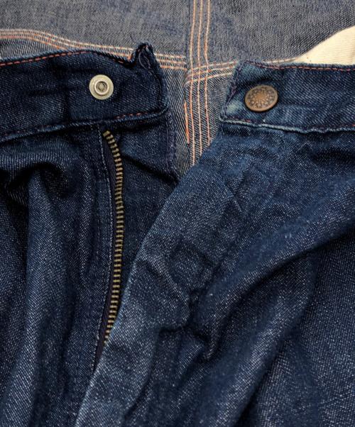 VINTAGE（）VINTAGE (ヴィンテージ) ヴィンテージオレンジステッチデニムパンツ ブルー サイズ:下記参照の古着・服飾アイテム