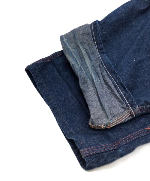 VINTAGE（）VINTAGE (ヴィンテージ) ヴィンテージオレンジステッチデニムパンツ ブルー サイズ:下記参照の古着・服飾アイテム