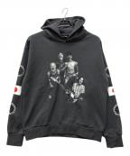 RED HOT CHILI PEPPERSレッドホットチリペッパーズ）の古着「2024 ワールドツアープルオーバーパーカー」｜グレー