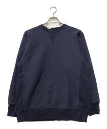 N.HOOLYWOOD×LOOPWHEELER（エヌ ハリウッド×ループウィラー）の古着「クルーネックスウェット」｜ネイビー