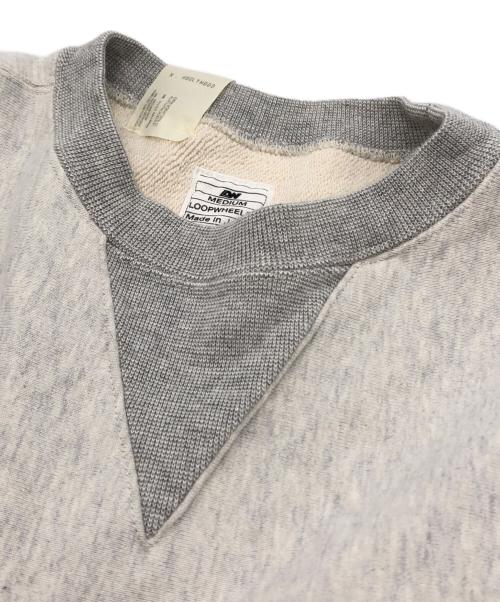 N.HOOLYWOOD（エヌ ハリウッド）N.HOOLYWOOD (エヌ ハリウッド) LOOPWHEELER (ループウィラー) クルーネックスウェット グレー サイズ:Ｌの古着・服飾アイテム