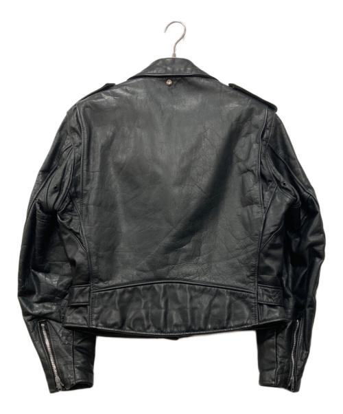 Schott（ショット）Schott (ショット) ダブルライダースジャケット ブラック サイズ:42の古着・服飾アイテム