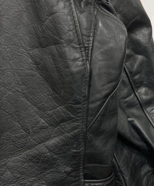 Schott（ショット）Schott (ショット) ダブルライダースジャケット ブラック サイズ:42の古着・服飾アイテム