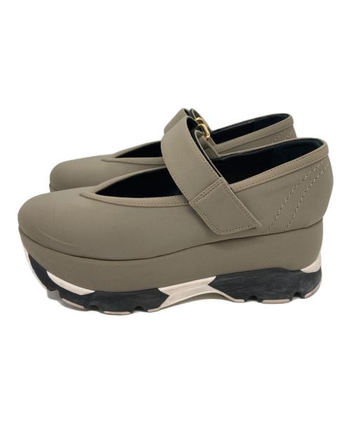 MARNI（マルニ）MARNI (マルニ) メリージェーンスニーカー グレー サイズ:39の古着・服飾アイテム