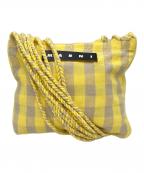 MARNIマルニ）の古着「ハンモックバッグ」｜イエロー