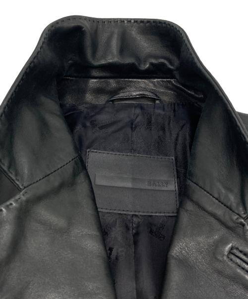 BALLY（バリー）BALLY (バリー) レザー2Bジャケット ブラック サイズ:38の古着・服飾アイテム