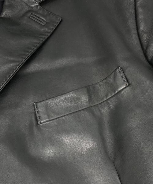 BALLY（バリー）BALLY (バリー) レザー2Bジャケット ブラック サイズ:38の古着・服飾アイテム