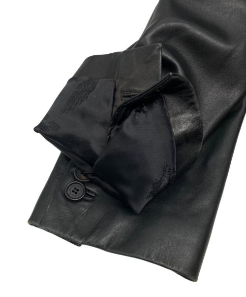 BALLY（バリー）BALLY (バリー) レザー2Bジャケット ブラック サイズ:38の古着・服飾アイテム