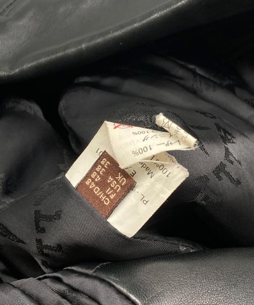 BALLY（バリー）BALLY (バリー) レザー2Bジャケット ブラック サイズ:38の古着・服飾アイテム