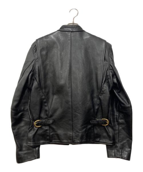 VANSON（バンソン）VANSON (バンソン) タイプBレザージャケット ブラック サイズ:42の古着・服飾アイテム