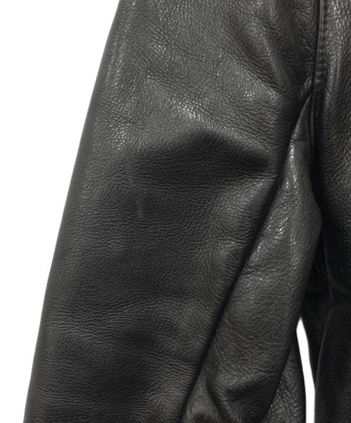 VANSON（バンソン）VANSON (バンソン) タイプBレザージャケット ブラック サイズ:42の古着・服飾アイテム