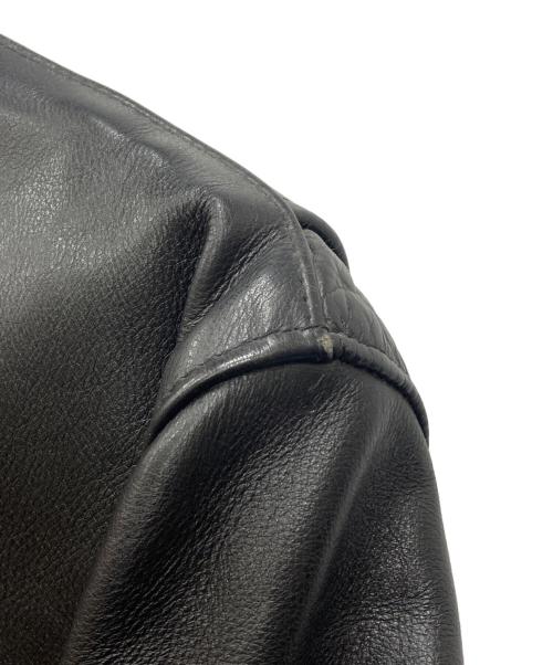 VANSON（バンソン）VANSON (バンソン) タイプBレザージャケット ブラック サイズ:42の古着・服飾アイテム