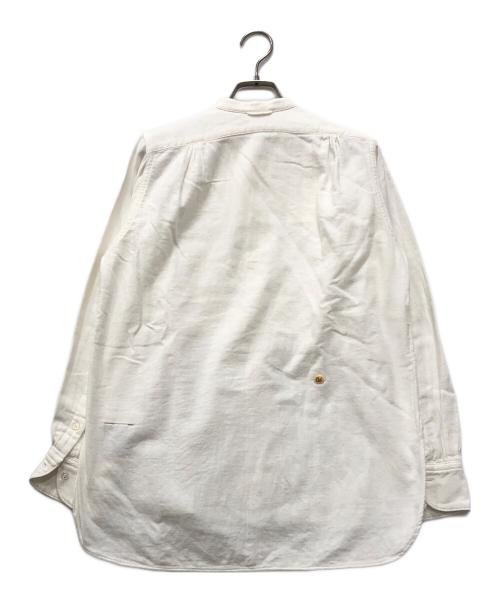 45R（フォーティファイブ・アール）45R (フォーティファイブ・アール) ジンバネルの908ビッグーグーシャツ ホワイト サイズ:★の古着・服飾アイテム