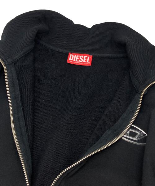 DIESEL（ディーゼル）DIESEL (ディーゼル) L/S-GINNI-ZIP-OD ブラック サイズ:Lの古着・服飾アイテム