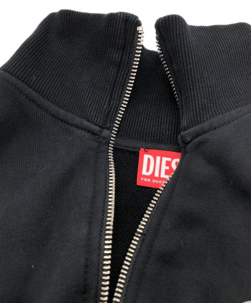 DIESEL（ディーゼル）DIESEL (ディーゼル) L/S-GINNI-ZIP-OD ブラック サイズ:Lの古着・服飾アイテム