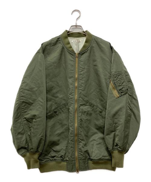 R'IAM-Plage（リアムプラージュ）R'IAM-PLAGE (リアムプラージュ) RIAM MA1 ブルゾン グリーン サイズ:下記参照の古着・服飾アイテム