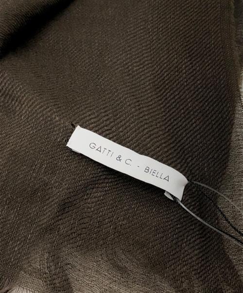 DEUXIEME CLASSE（ドゥーズィエム クラス）Deuxieme Classe (ドゥーズィエム クラス) リネンカシミヤストール ブラウン サイズ:下記参照 未使用品の古着・服飾アイテム