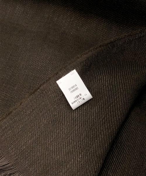 DEUXIEME CLASSE（ドゥーズィエム クラス）Deuxieme Classe (ドゥーズィエム クラス) リネンカシミヤストール ブラウン サイズ:下記参照 未使用品の古着・服飾アイテム