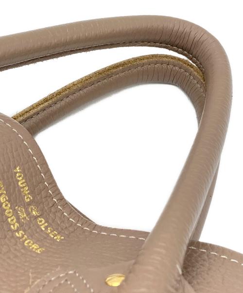 YOUNG & OLSEN The DRYGOODS STORE（ヤングアンドオルセン ザ ドライグッズストア）YOUNG & OLSEN The DRYGOODS STORE (ヤングアンドオルセン ザ ドライグッズストア) レザートートバッグ ベージュ サイズ:下記参照の古着・服飾アイテム