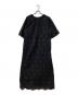 ne quittez pas (ヌキテパ) Cotton Voile Dot Hemla Dress ブラック サイズ:下記参照：15000円