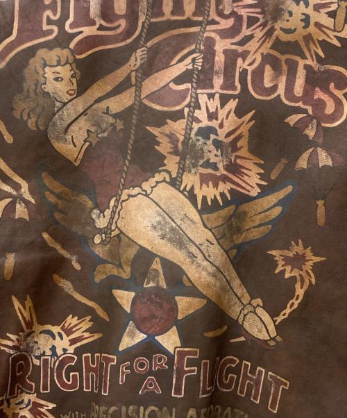 AVIREX（アヴィレックス）AVIREX (アヴィレックス) A-2フライトジャケット ブラウン サイズ:40の古着・服飾アイテム