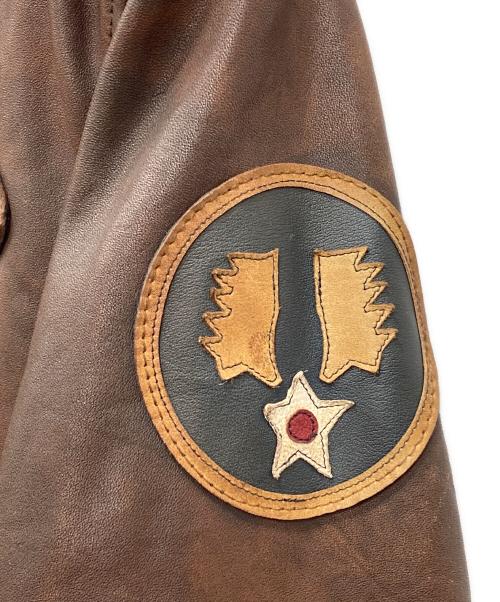 AVIREX（アヴィレックス）AVIREX (アヴィレックス) A-2フライトジャケット ブラウン サイズ:40の古着・服飾アイテム