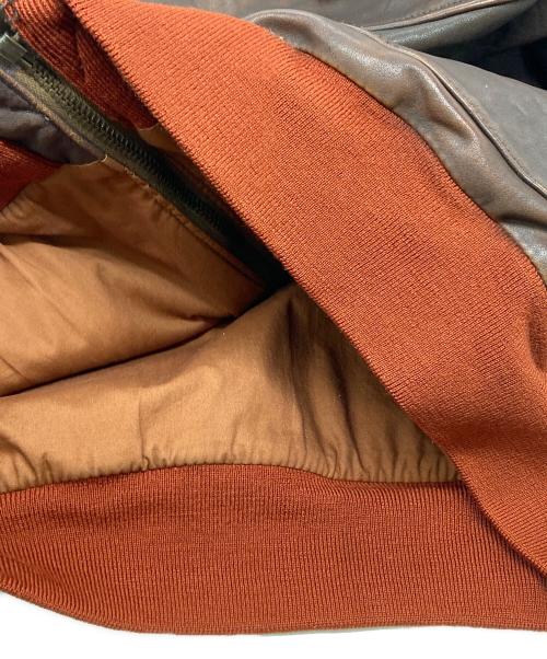 AVIREX（アヴィレックス）AVIREX (アヴィレックス) A-2フライトジャケット ブラウン サイズ:40の古着・服飾アイテム