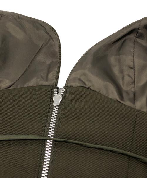 UN3D.（アンスリード）UN3D. (アンスリード) ビスチェベスト グリーン サイズ:Fの古着・服飾アイテム