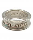 TIFFANY & Co.ティファニー）の古着「1837 ナローリング」｜シルバー
