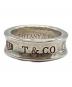 TIFFANY & Co. (ティファニー) 1837 ナローリング シルバー サイズ:9.5号：15000円