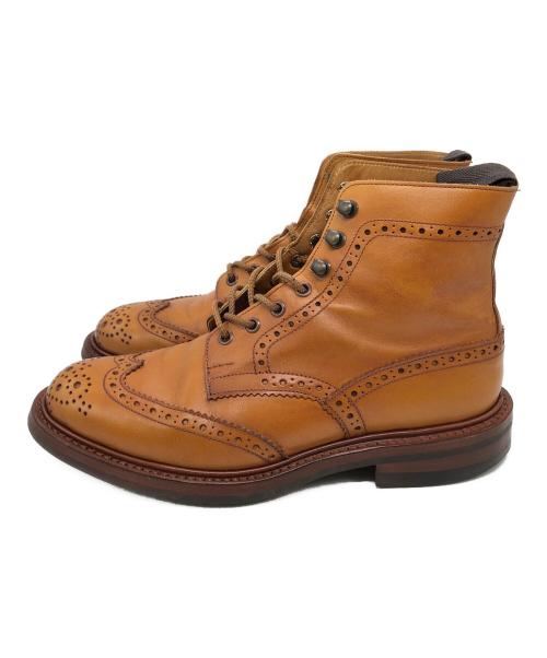 Tricker's（トリッカーズ）Tricker's (トリッカーズ) モールトン カントリーブーツ ブラウン サイズ:7 1/2の古着・服飾アイテム