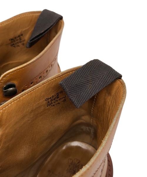 Tricker's（トリッカーズ）Tricker's (トリッカーズ) モールトン カントリーブーツ ブラウン サイズ:7 1/2の古着・服飾アイテム
