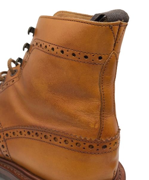 Tricker's（トリッカーズ）Tricker's (トリッカーズ) モールトン カントリーブーツ ブラウン サイズ:7 1/2の古着・服飾アイテム