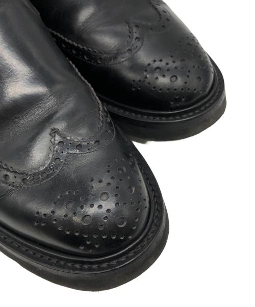 Tricker's（トリッカーズ）Tricker's (トリッカーズ) サイドゴアブーツ ブラック サイズ:7 1/2の古着・服飾アイテム