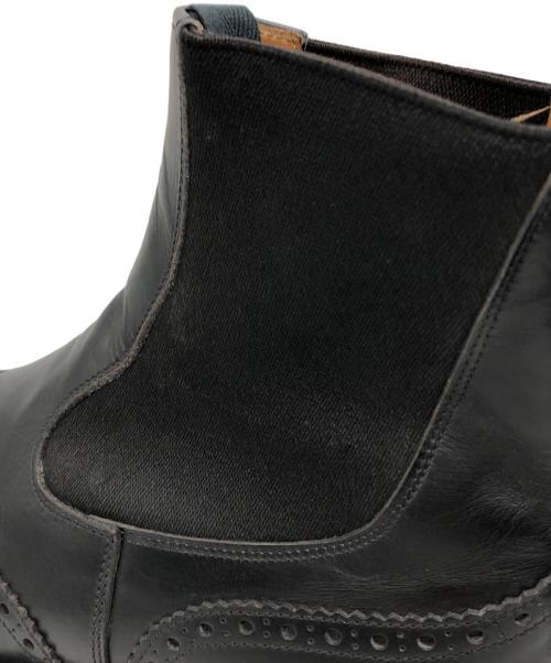 Tricker's（トリッカーズ）Tricker's (トリッカーズ) サイドゴアブーツ ブラック サイズ:7 1/2の古着・服飾アイテム