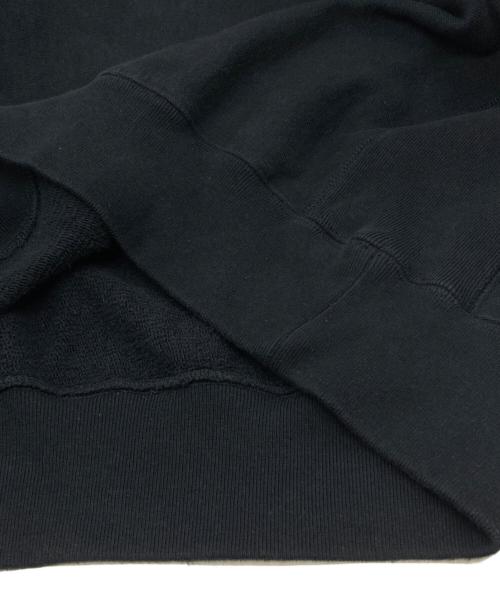 Hysteric Glamour（ヒステリックグラマー）Hysteric Glamour (ヒステリックグラマー) MAIDEN LOGO刺繍 スウェット ブラック サイズ:Mの古着・服飾アイテム