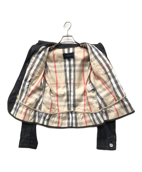 BURBERRY LONDON（バーバリーロンドン）BURBERRY LONDON (バーバリーロンドン) デニムジャケット ネイビー サイズ:38の古着・服飾アイテム