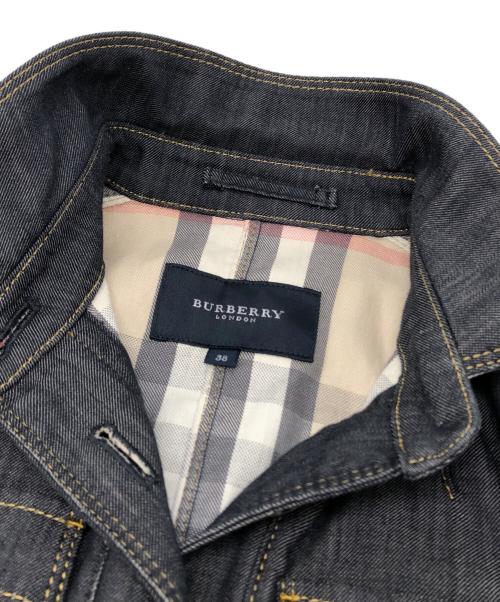 BURBERRY LONDON（バーバリーロンドン）BURBERRY LONDON (バーバリーロンドン) デニムジャケット ネイビー サイズ:38の古着・服飾アイテム