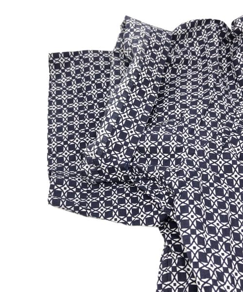 MACKINTOSH LONDON（マッキントッシュ ロンドン）MACKINTOSH LONDON (マッキントッシュ ロンドン) 総柄シャツ ネイビー サイズ:LL 未使用品の古着・服飾アイテム