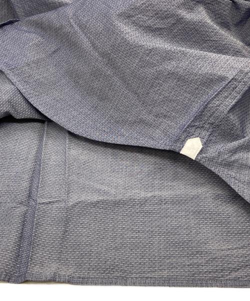 MACKINTOSH LONDON（マッキントッシュ ロンドン）MACKINTOSH LONDON (マッキントッシュ ロンドン) ジャガード レギュラーカラーシャツ ネイビー サイズ:42 未使用品の古着・服飾アイテム
