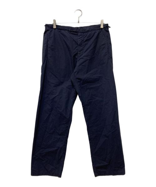 MONCLER（モンクレール）MONCLER (モンクレール) コットンテーパードパンツ ネイビー サイズ:48の古着・服飾アイテム