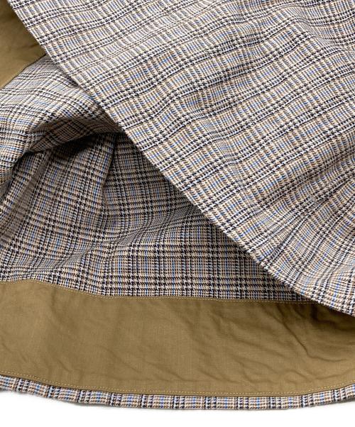 45rpm（45アールピーエム）45rpm (45アールピーエム) 春コットンツイードのドレス ブラウン サイズ:00の古着・服飾アイテム