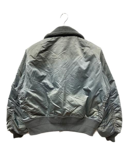 BEAMS（ビームス）BEAMS (ビームス) ワイドショートフィット B-15タイプ フライトジャケット カーキ サイズ:SIZE Sの古着・服飾アイテム