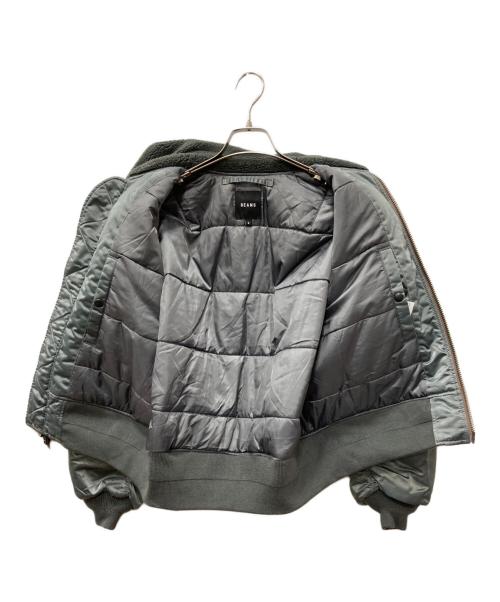 BEAMS（ビームス）BEAMS (ビームス) ワイドショートフィット B-15タイプ フライトジャケット カーキ サイズ:SIZE Sの古着・服飾アイテム