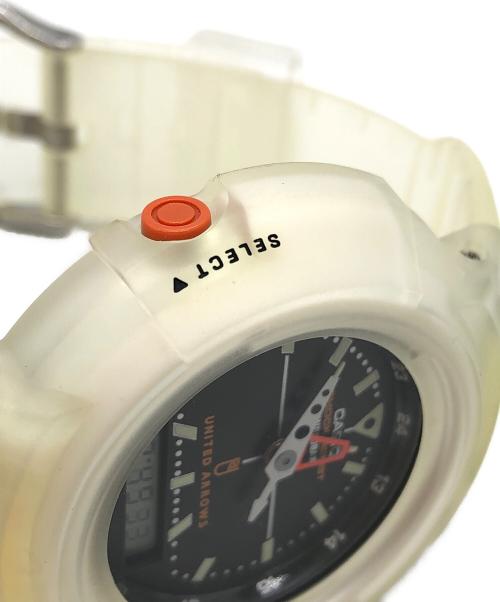 UNITED ARROWS（ユナイテッドアローズ）UNITED ARROWS (ユナイテッドアローズ) CASIO (カシオ) デジアナウォッチ ホワイト サイズ:下記参照の古着・服飾アイテム