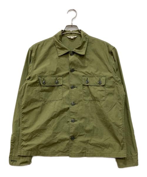 TOYS MCCOY（トイズマッコイ）TOYS McCOY (トイズマッコイ) ミリタリーシャツ グリーン サイズ:US：XLの古着・服飾アイテム