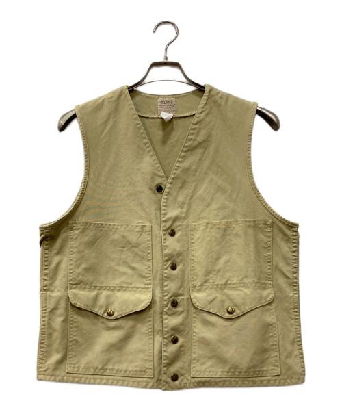 FILSON（フィルソン）FILSON (フィルソン) ハンティングベスト ベージュ サイズ:下記参照の古着・服飾アイテム