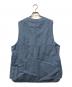 SASSAFRAS (ササフラス) Landscraper Vest ブルー サイズ:L：8000円