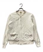 Dude Ranchデュードランチ）の古着「ジップスウェット」｜ホワイト