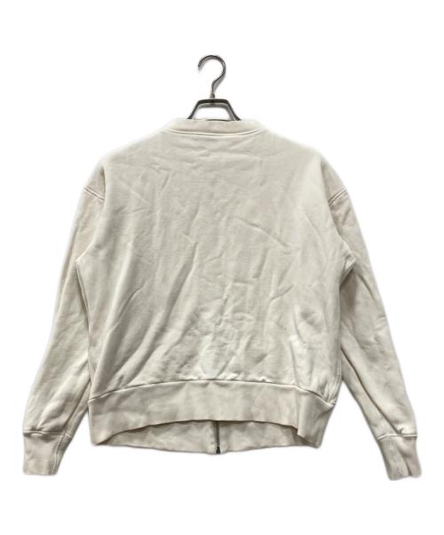 Dude Ranch（デュードランチ）Dude Ranch (デュードランチ) ジップスウェット ホワイト サイズ:Lの古着・服飾アイテム